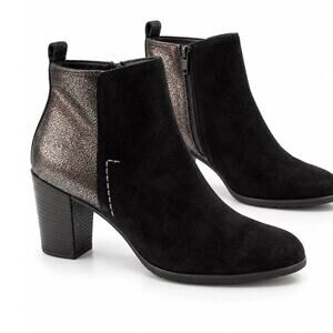 Paul Green Rockin Black Suede Boots